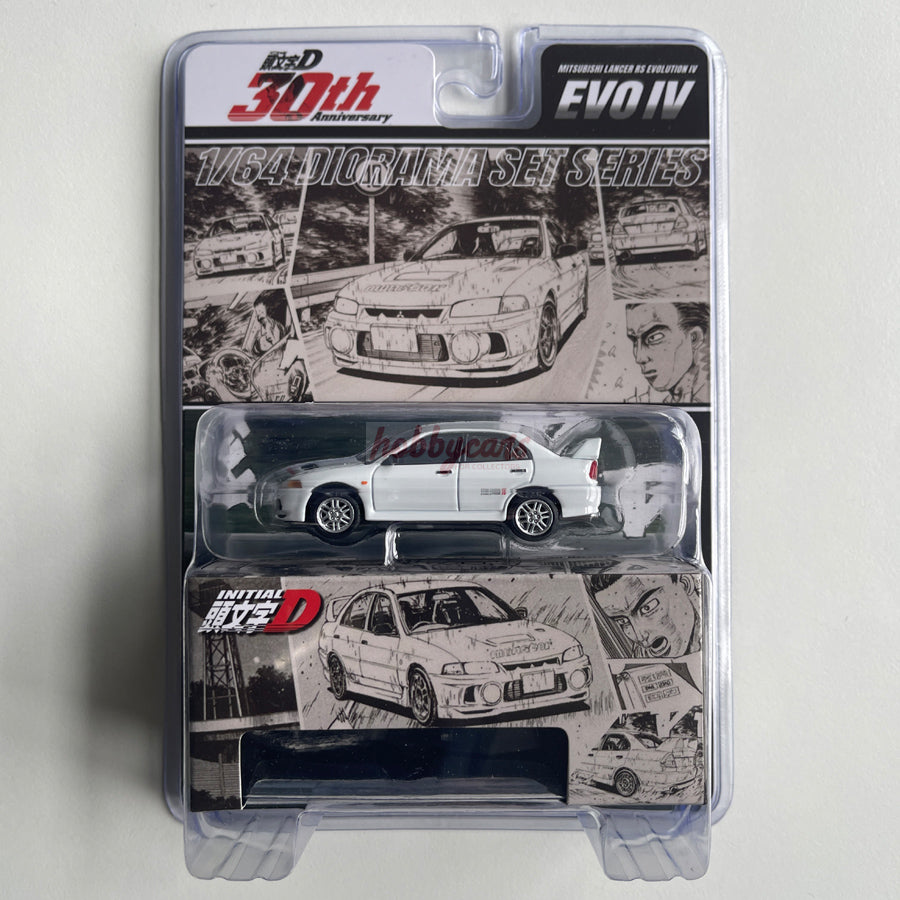 HobbyJapan - Initial D 30th Anniversary Mitsubishi Lancer RS Evolution IV (Blister)