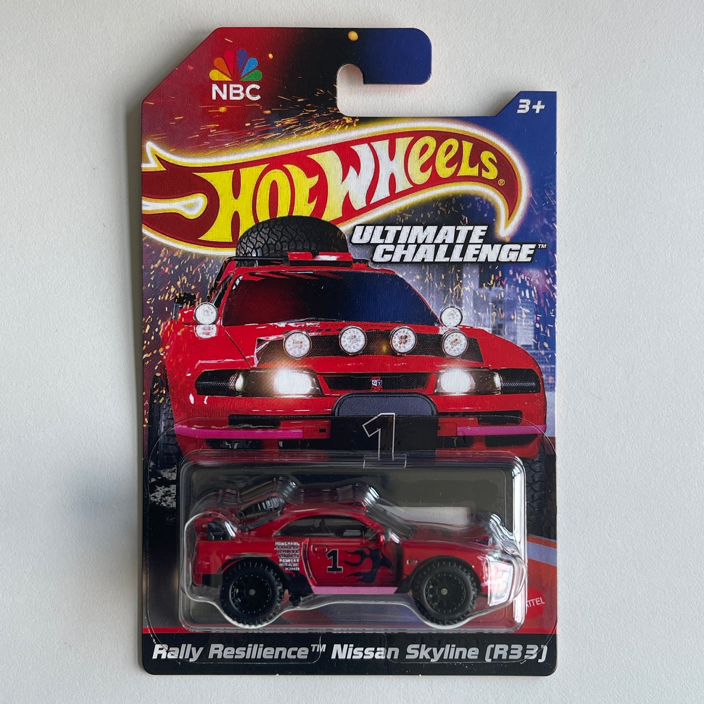 Hot Wheels Collectors 2023 RLC Exclusive Ultimate Challenge Rally Resilience Nissan Skyline (R33)