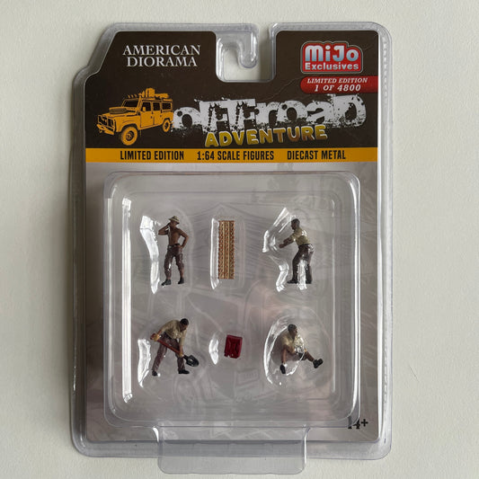 American Diorama [1:64 Figure Set] Off-Road Adventure
