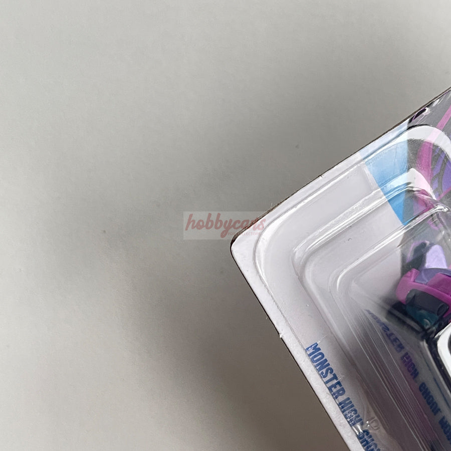Hot Wheels Monster High Ghoul Mobile (Purple) Short Card (Damaged) Mattel 48/250
