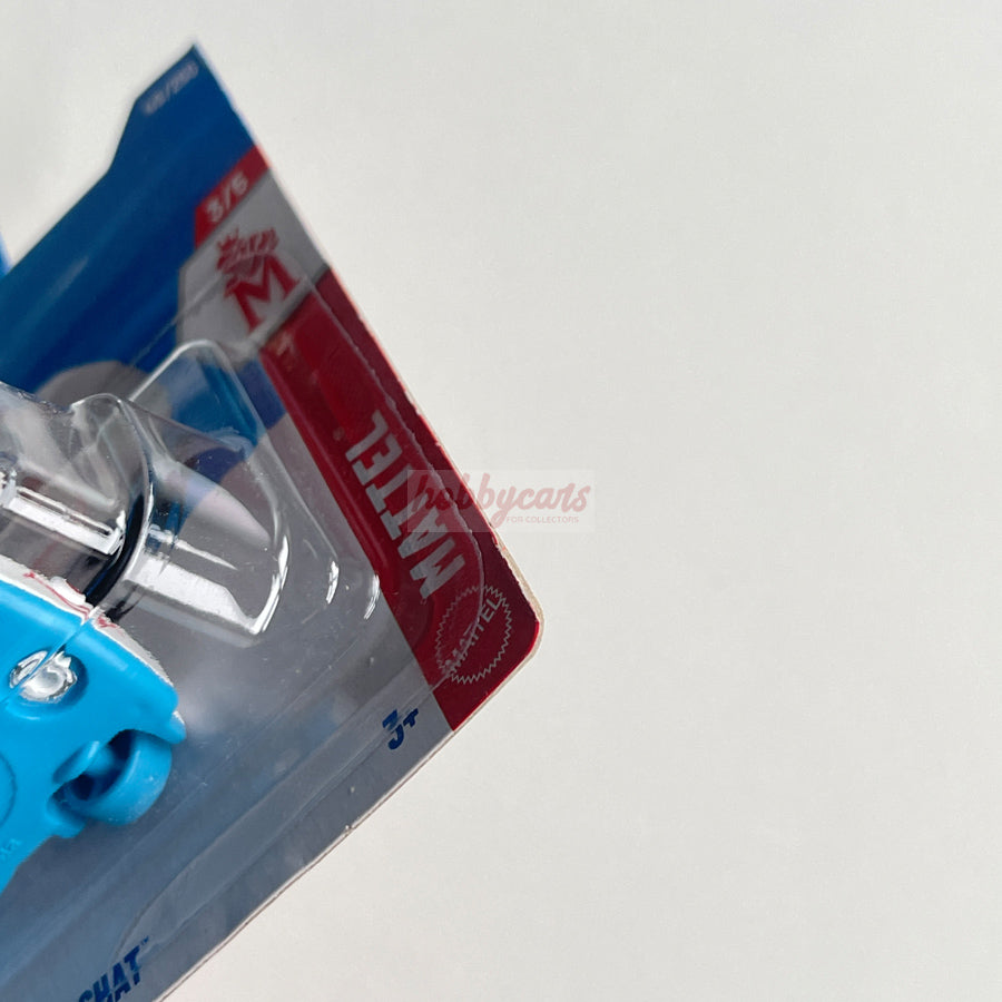 Hot Wheels Quick Chat (Red/White/Blue) Short Card (Damaged) Mattel 49/250