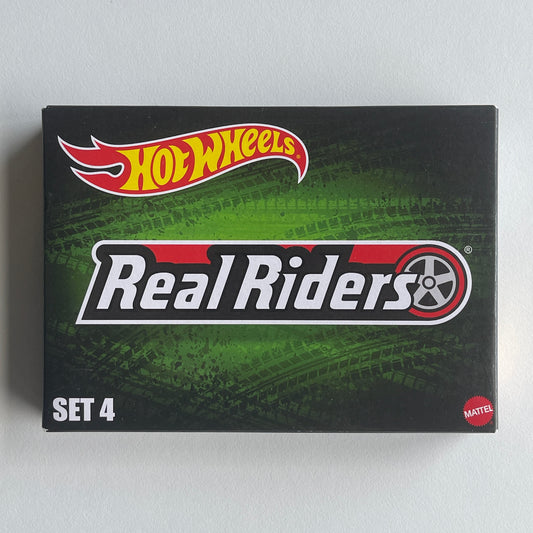 Hot Wheels RLC Exclusive Real Riders Wheels Pack - Set #4