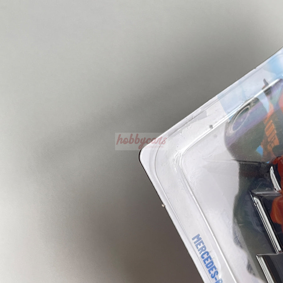 Hot Wheels Mercedes-Benz Unimog 1300L (Purple/Orange) Short Card (Damaged) Truckin' Along 64/250