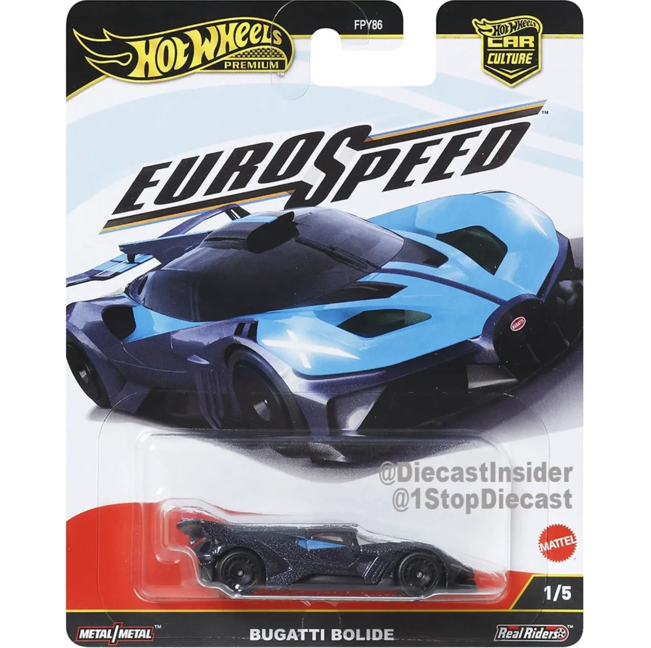 PREORDER] Hot Wheels [2025 Euro Speed] Set of 5 Cars – Hobby Cars