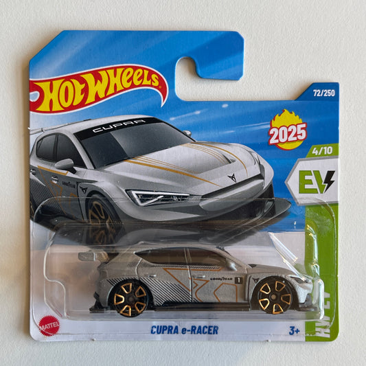 Hot Wheels Cupra E-Racer (Gray) Short Card HW EV 72/250
