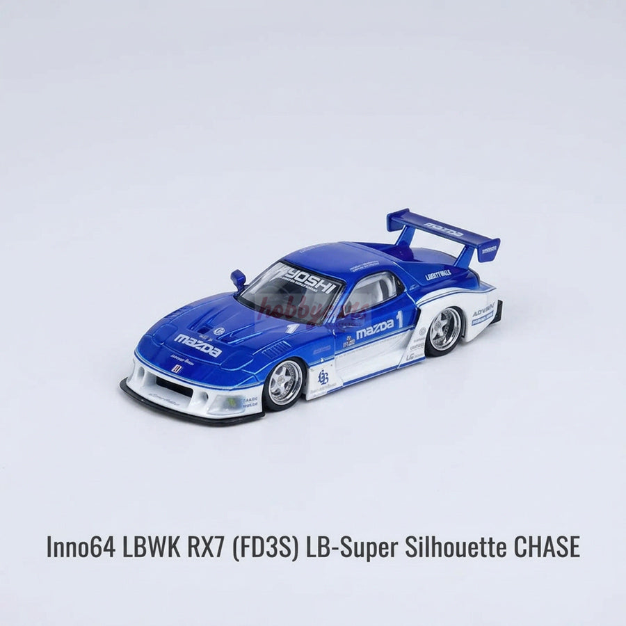 Inno64 Mazda LBWK RX-7 (FD3S) LB-Super Silhouette Hong Kong Toy Car Salon 2024 Special Edition (Chase)