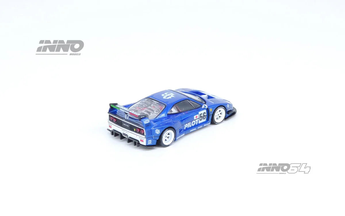 [PREORDER] Inno64 Ferrari F40 LBWK Tokyo Salon 2024 Blue