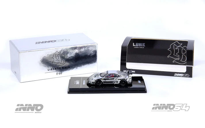 Inno64 LBWK F40 Silver Chrome (Sealed Box)