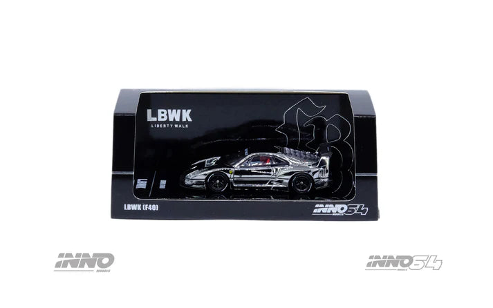 Inno64 LBWK F40 Silver Chrome (Sealed Box)