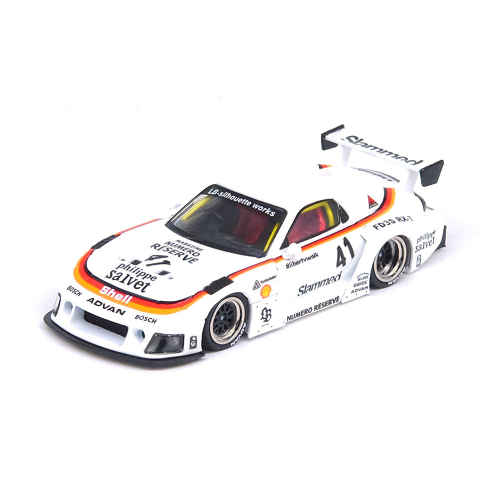 Inno64 Mazda RX7 (FD3S) LB-Super Silhouette LBWK Shell White
