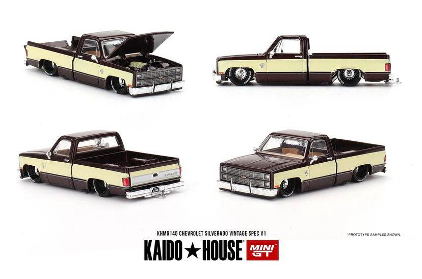 [PREORDER] Kaido House 1980 Chevrolett Silverado Vintage Spec V1, Brown/Cream