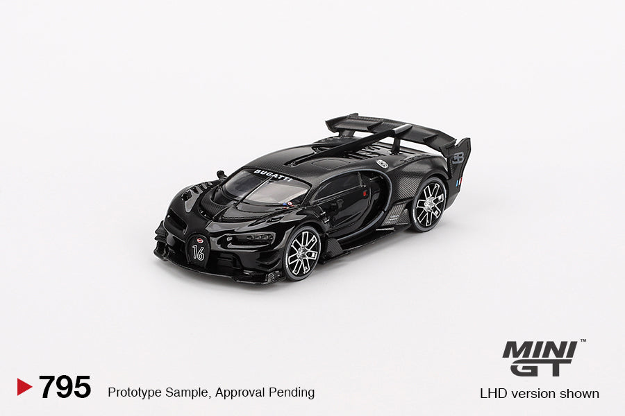 [PREORDER] MiniGT #795 Bugatti Vision Gran Turismo Black