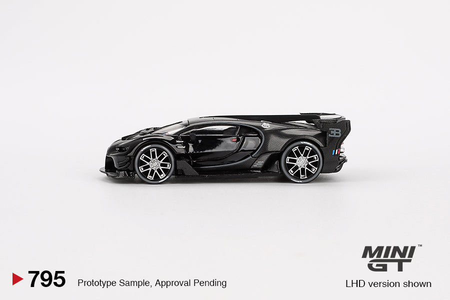 [PREORDER] MiniGT #795 Bugatti Vision Gran Turismo Black