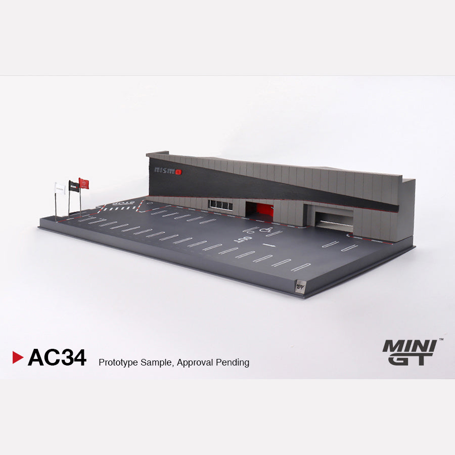 MiniGT [1:64 Diorama] 2024 Nissan Diorama Motorsport & Customizing Nismo Operation Center