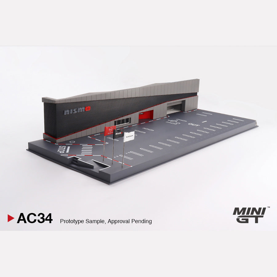 MiniGT [1:64 Diorama] 2024 Nissan Diorama Motorsport & Customizing Nismo Operation Center