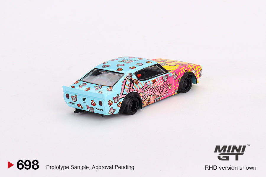 MiniGT #698 Nissan Skyline Kenmeri Liberty Walk LBWK KUMA (Blister)