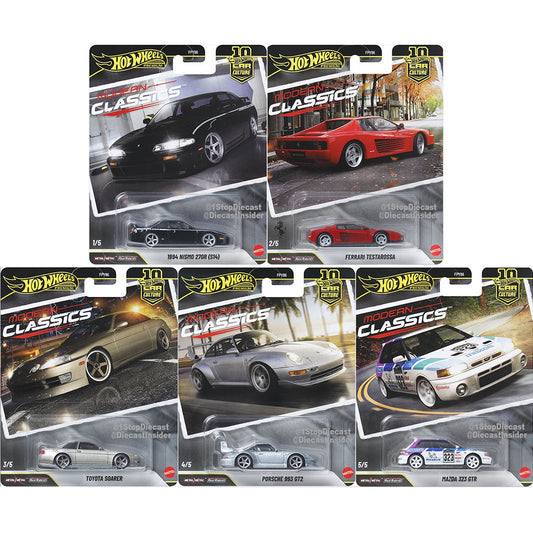 [PREORDER] Hot Wheels [2026 Modern Classics] Set of 5 Cars