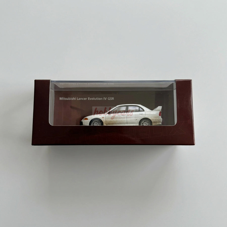 MotorHelix Mitsubishi Lancer Evolution IV GSR Customized Muddy Ver. w Rally Light
