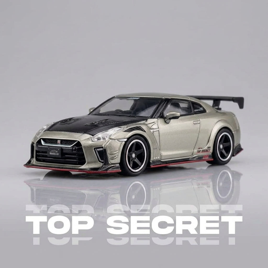 Inno64 Nissan Skyline GT-R (R35) "Top Secret" Malaysia Diecast Expo 2024 Special Edition
