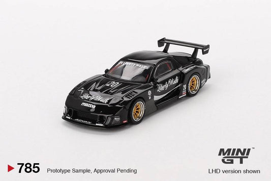 [PREORDER] MiniGT #785 Mazda RX-7 LB-Super Silhouette Livery Walk Black