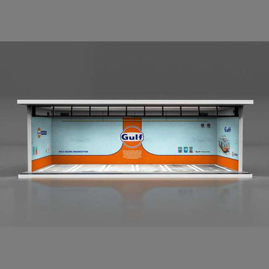 1/64 Parking Garage "Gulf" (LED)
