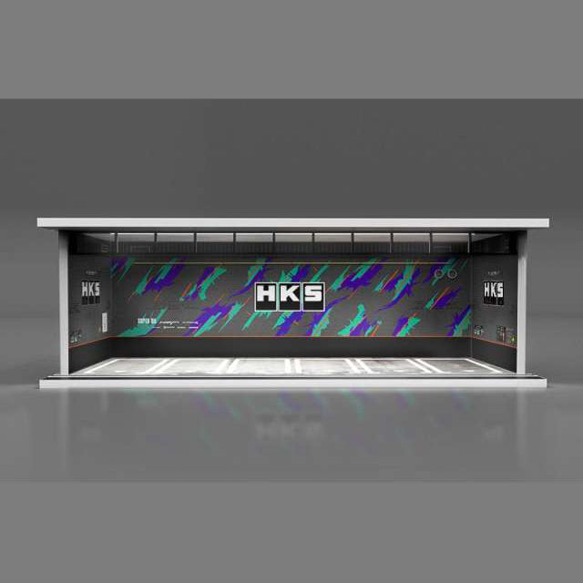 1/64 Parking Garage "HKS" (LED)