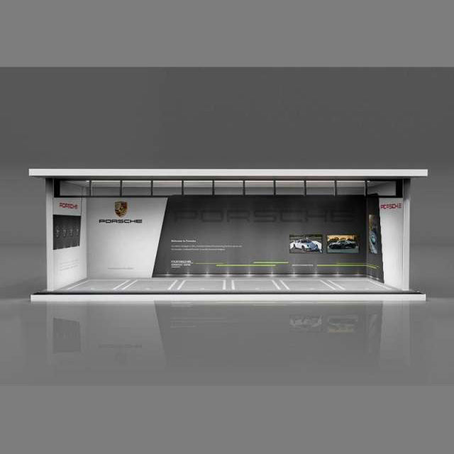 1/64 Parking Garage "Porsche" (LED)