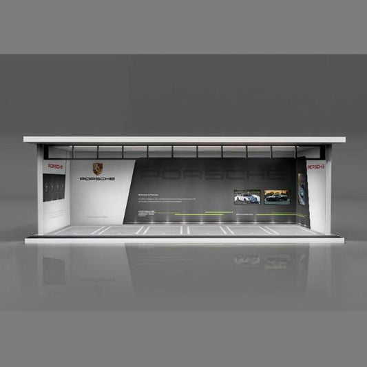 1/64 Parking Garage "Porsche" (LED)