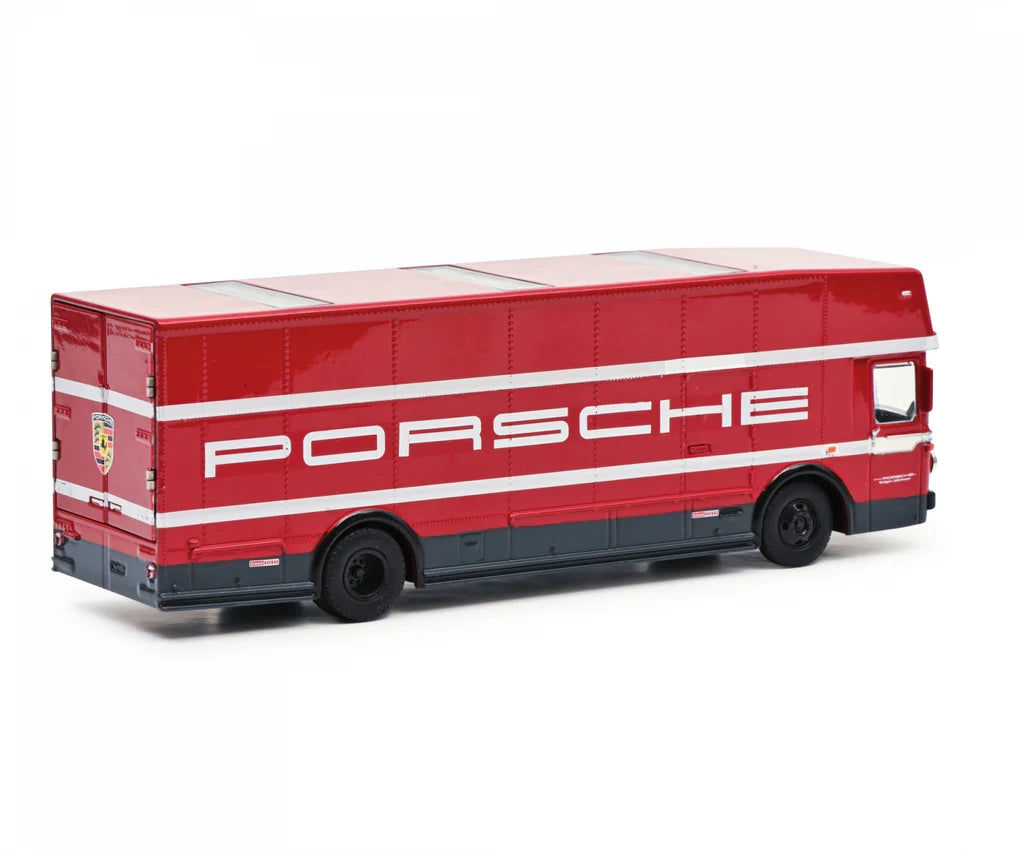 Schuco Mercedes-Benz Racing Transport Renntransporter Porsche