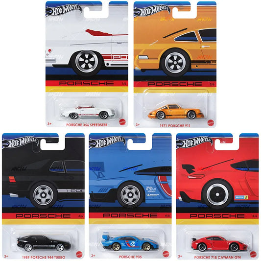 [PREORDER] Hot Wheels [2024 Porsche Celebration Series] Mix 1, Set of 5