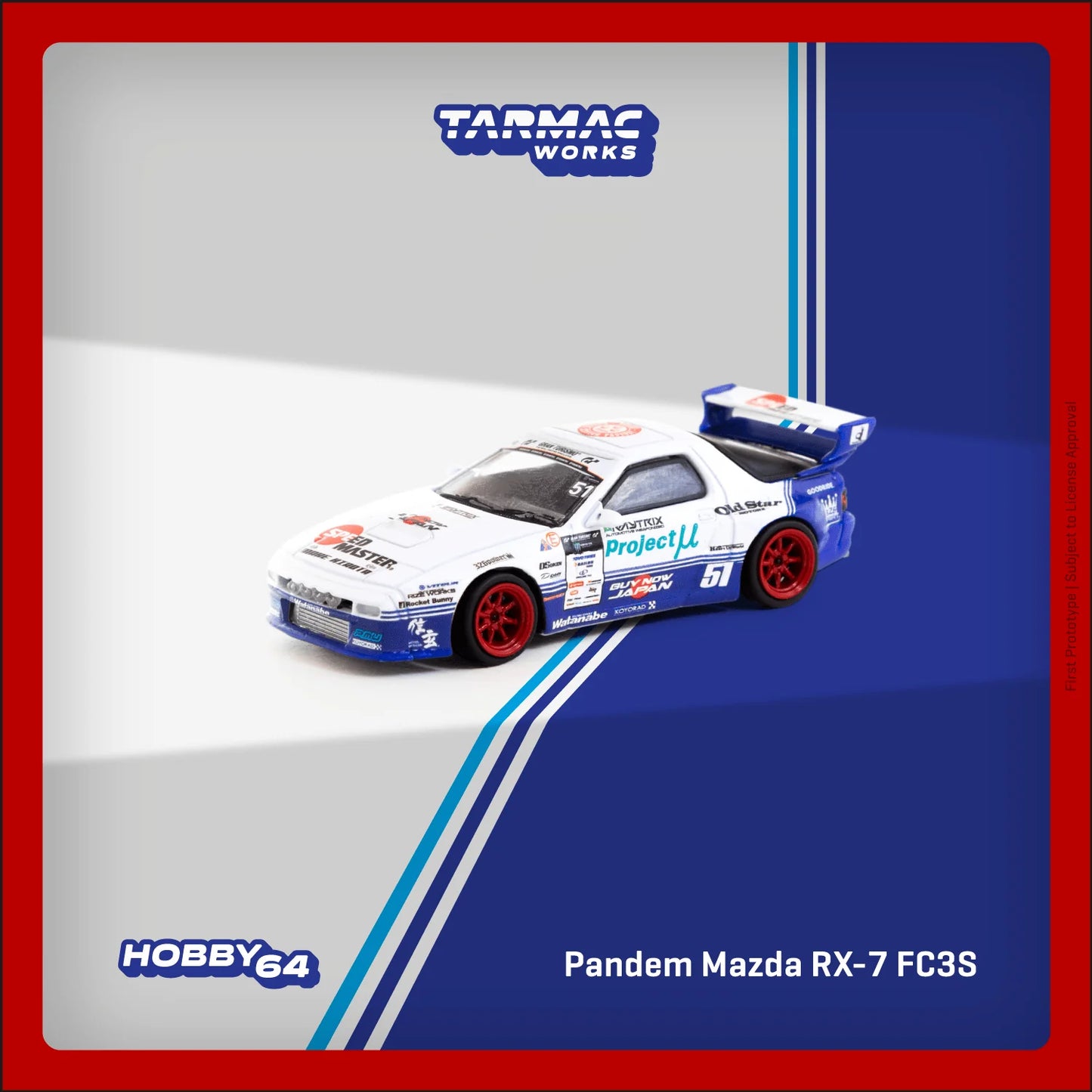 Tarmac Pandem Mazda RX-7 FC3S Drift