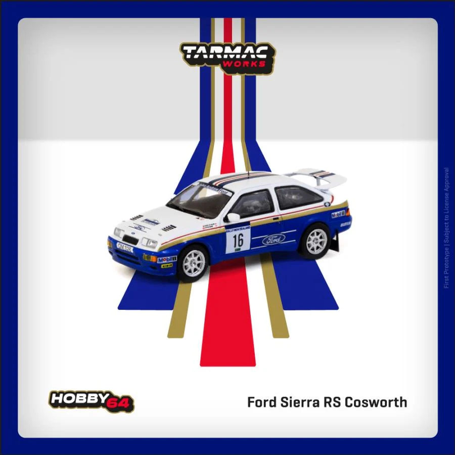 [PREORDER] Tarmac 1989 Ford Sierra RS Cosworth #16 Saeed Al-Hajri/Steve Bond