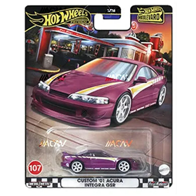 [PREORDER] Hot Wheels [2024 Boulevard] Mix 4, Custom '01 Acura Integra GSR