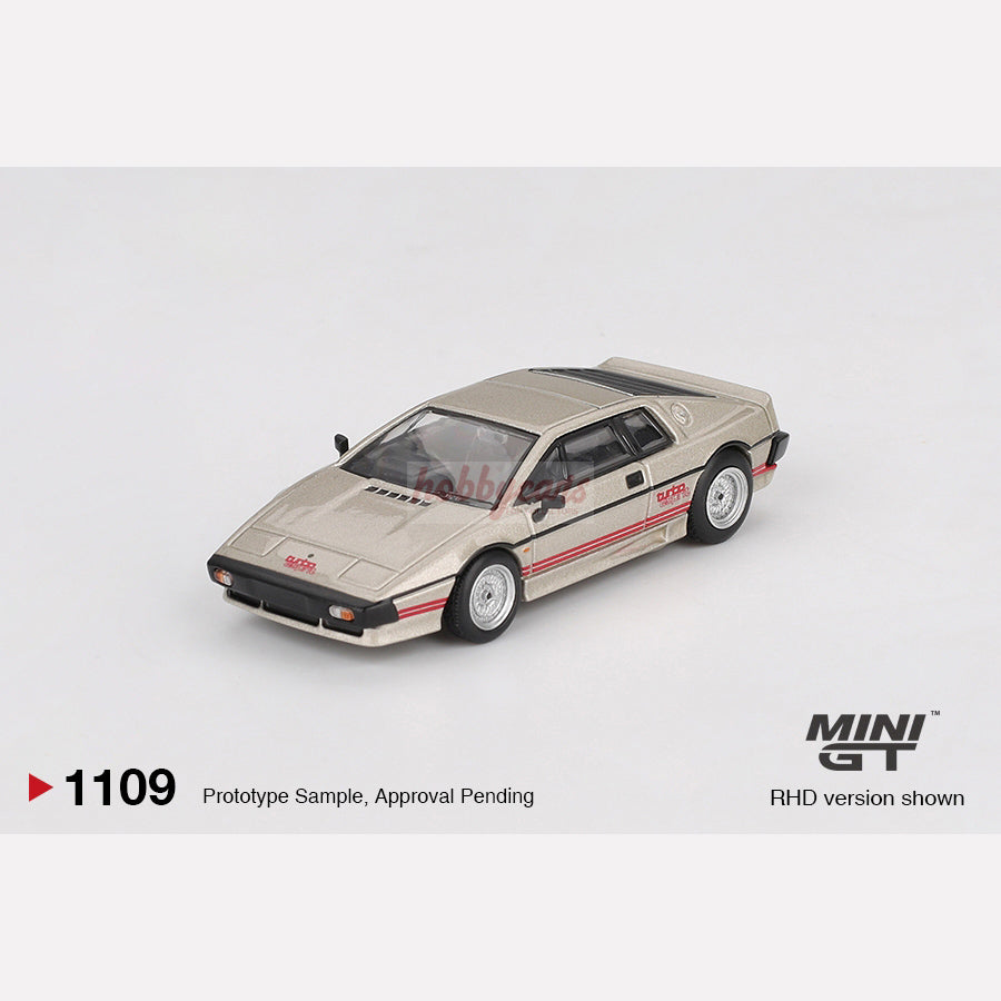 MiniGT #1109 Lotus Esprit Turbo Metallic Silver