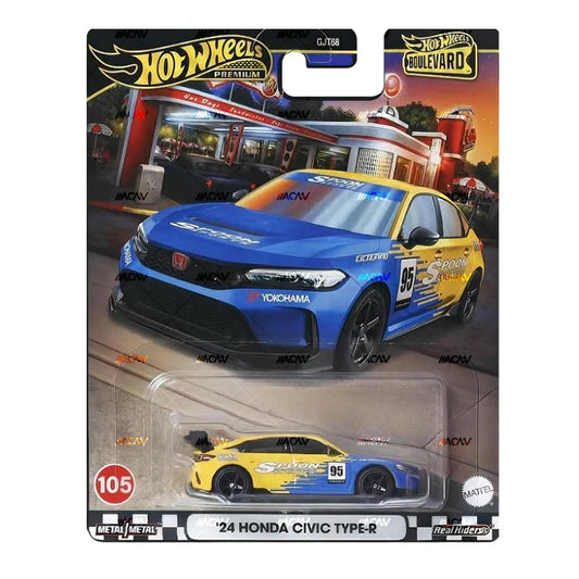 [PREORDER] Hot Wheels [2024 Boulevard] Mix 3, '24 Honda Civic Type-R