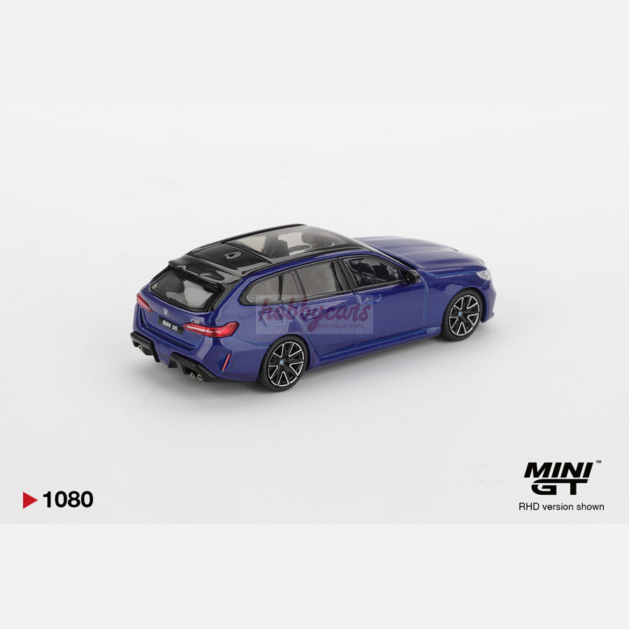 MiniGT #1080 BMW M5 Touring Marina Bay Blue Metallic
