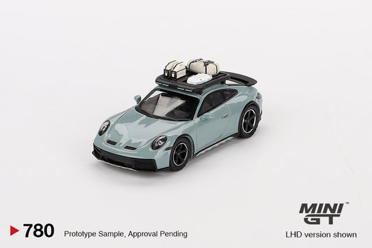 [PREORDER] MiniGT #780 Porsche 911 Dakar Shade Green Metallic