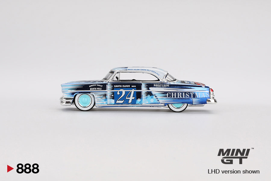 MiniGT #888 Lincoln Capri Christmas Hot Rod by Tim Sadchikov 2024 Christmas Edition