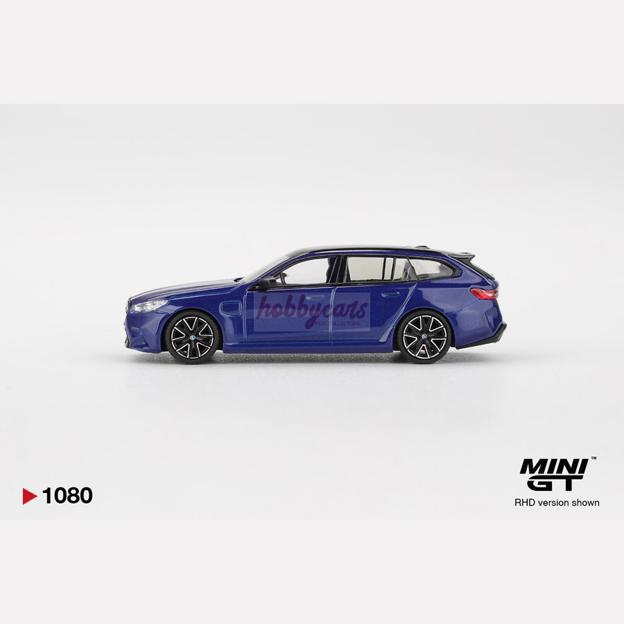 MiniGT #1080 BMW M5 Touring Marina Bay Blue Metallic