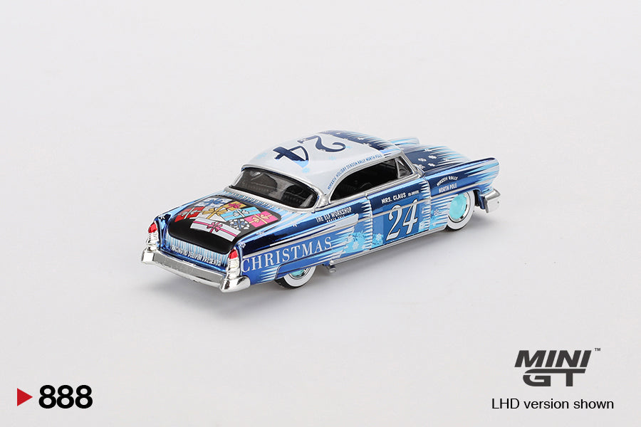 MiniGT #888 Lincoln Capri Christmas Hot Rod by Tim Sadchikov 2024 Christmas Edition