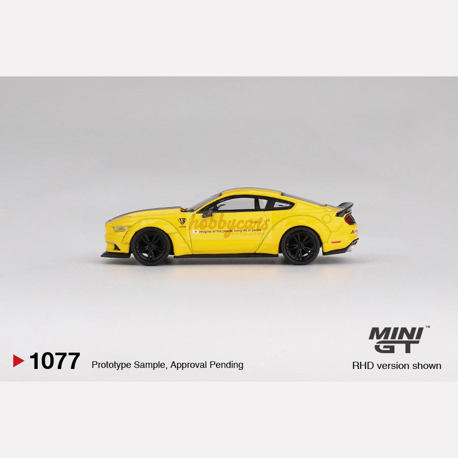 MiniGT #1077 LB-WORKS FORD MUSTANG Triple Yellow