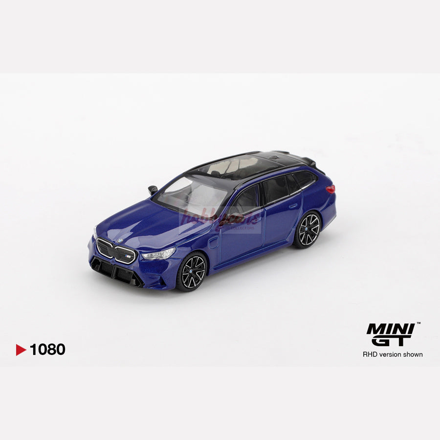 MiniGT #1080 BMW M5 Touring Marina Bay Blue Metallic
