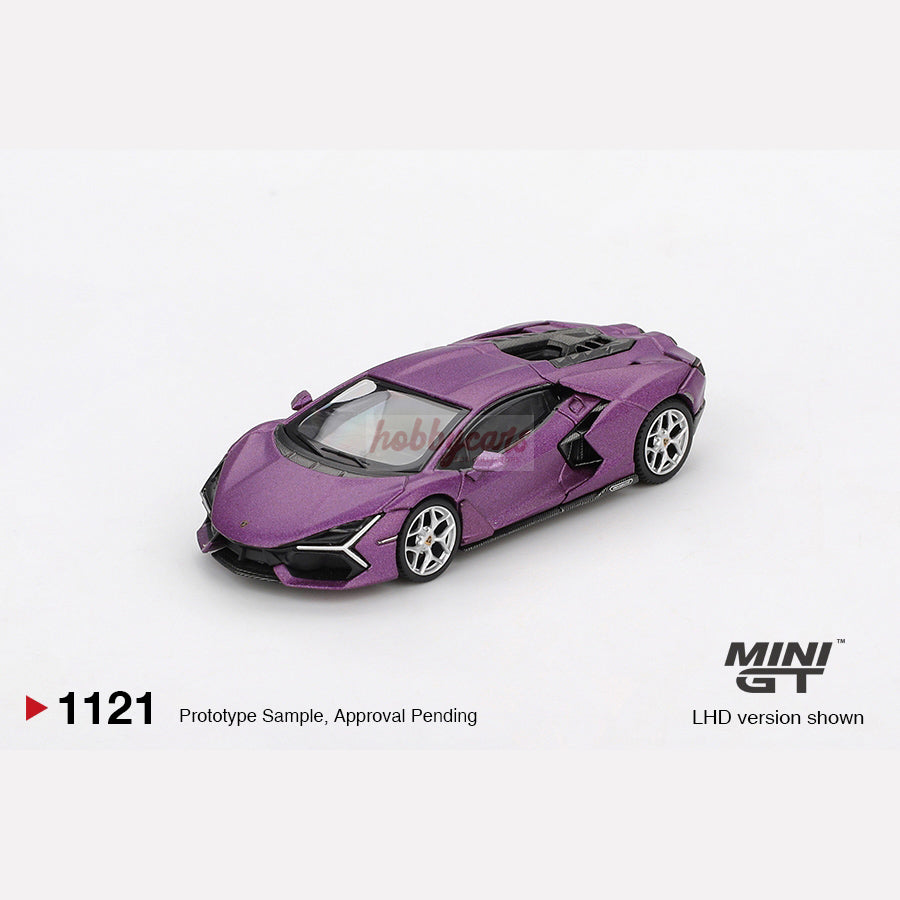 MiniGT #1121 Lamborghini Revuelto Viola 30th Matte