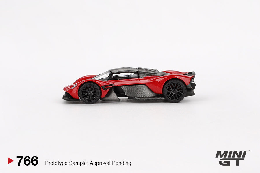 [PREORDER] MiniGT #766 Aston Martin Valkyrie Hyper Red