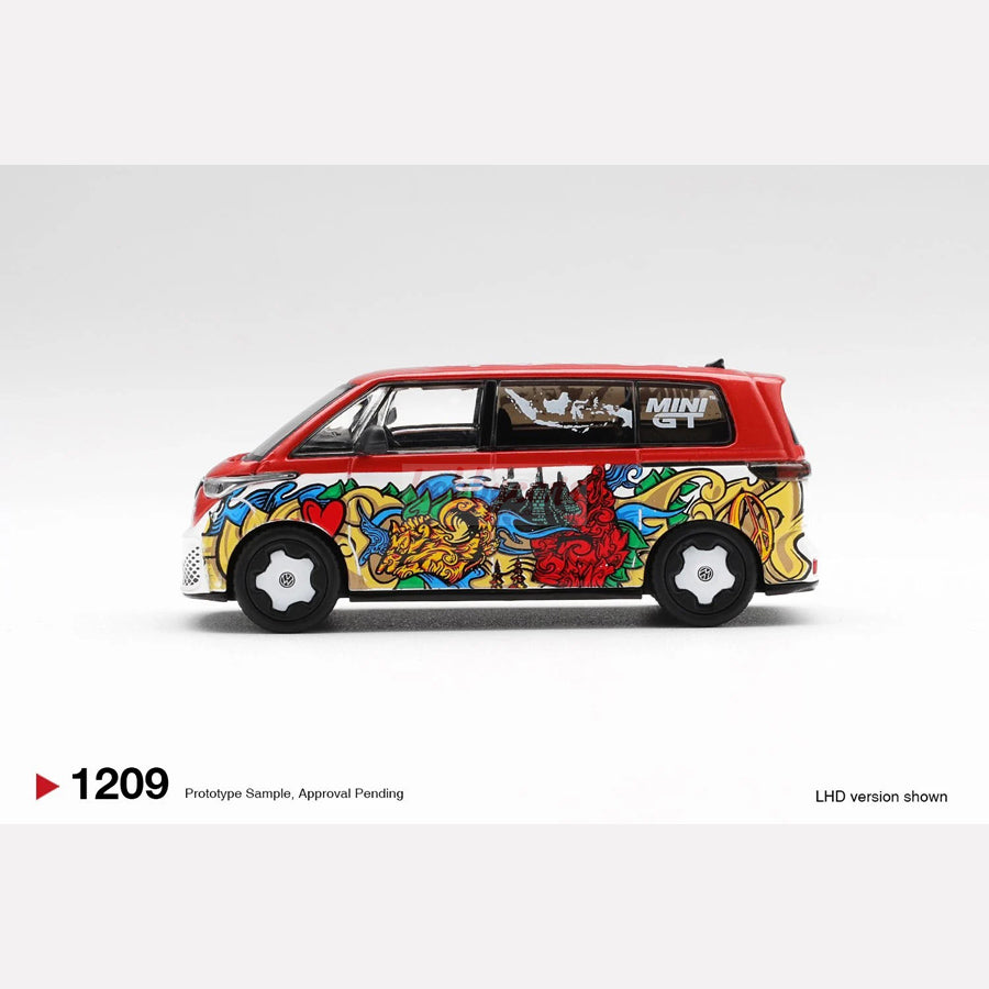 [PREORDER] MiniGT #1209 VOLKSWAGEN ID.BUZZ MIZU DESIGN