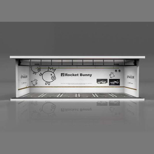 1/64 Parking Garage "Rocket Bunny" (LED) v1