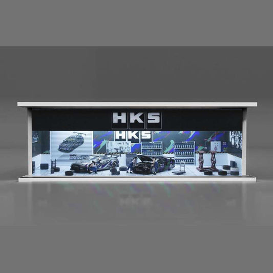 1/64 Parking Garage "HKS" (LED) v2